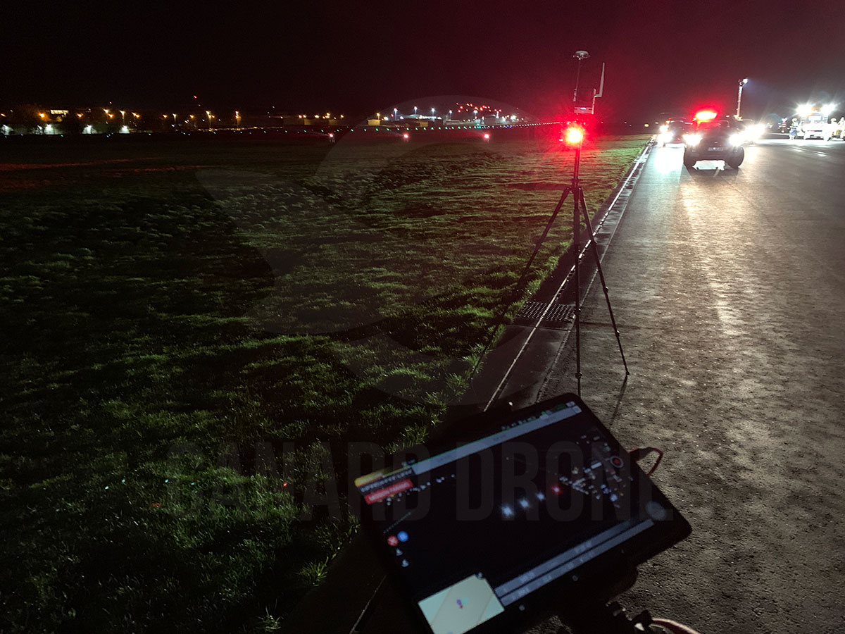 CANARD Drones Luxemburg Airfield PAPI inspection 02