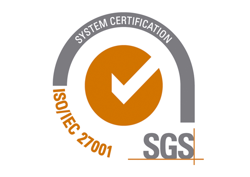 SGS ISO/IEC 27001 certification mark